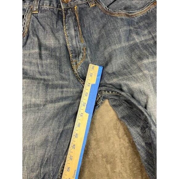 Rocawear logo Jeans Pants Denim medium Blue Mens 38 Hip Hop Skater - Picture 2 of 9